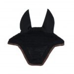 Kentucky Horsewear Fly Veil Wellington Leather Black