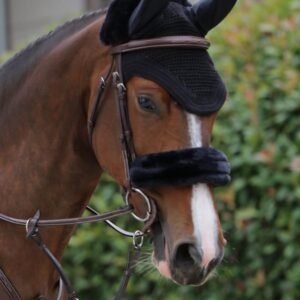 Kentucky Horsewear Sheepskin Noseband Cover - Image 5