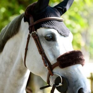 Kentucky Horsewear Sheepskin Noseband Cover - Image 4