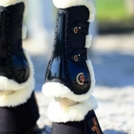 Kentucky Sheepskin Tendon Boots Elastic - Image 6