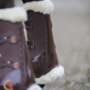 Kentucky Sheepskin Tendon Boots Elastic - Image 5