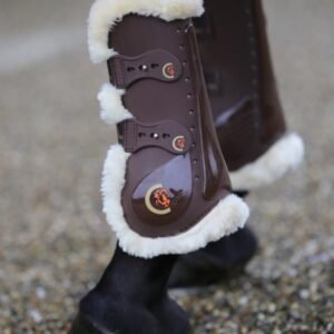 Kentucky Sheepskin Tendon Boots Elastic - Image 3