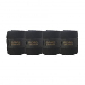 Kentucky Horsewear Polar Fleece Bandages Black