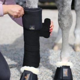 Kentucky Horsewear Stable Bandage Pads Black