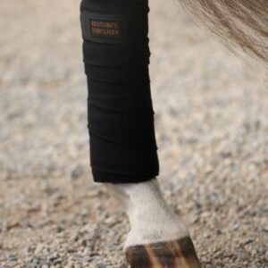 Kentucky Horsewear Polar Fleece Bandages Black