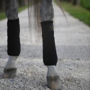 Kentucky Horsewear Polar Fleece Bandages Black