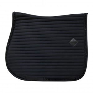 Kentucky Horsewear Saddle Pad Pearls Show Jumping Black