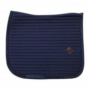 Kentucky Horsewear Saddle Pad Pearls Show Dressage Navy
