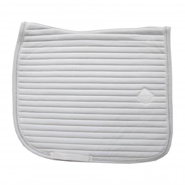 Kentucky Horsewear Saddle Pad Pearls Show Dressage White