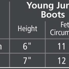 Veredus Young Jump Vento Save The Sheep Fetlock Boots Size Guide