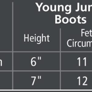 Veredus Young Jump Vento Save The Sheep Fetlock Boots Size Guide