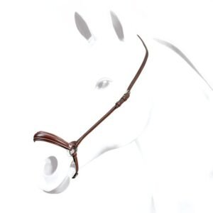 LEATHER DROPPED NOSEBAND - Image 1
