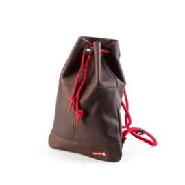 Equipe Luxury Leather Drawstring Bag
