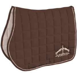 Veredus Microfibre Jumping Saddlecloth Brown