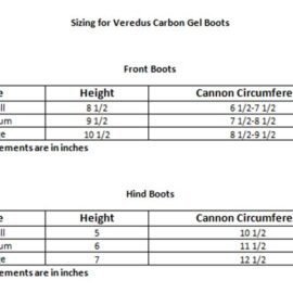 Veredus Carbon Gel Vento Save The Sheep Front Size Guide