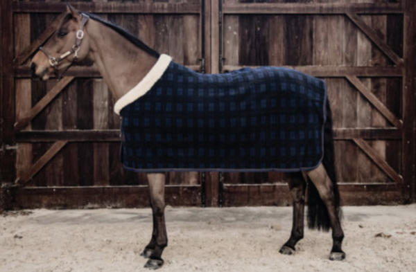 Kentucky Horsewear Heavyweight Fleece Show Rug - Check Print