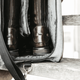 Kentcuky Horsewear Boot Bag Grey