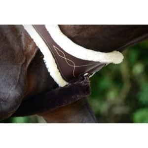 Kentucky Sheepskin Anatomic Leather Girth - Image 1