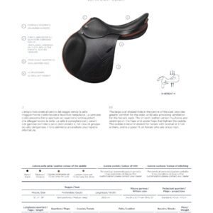 Prestige X-Breath Jumping Saddle
