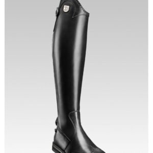 Tucci Marilyn Punched Leather Long Riding Boots