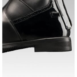 Tucci Marilyn Punched Patent Long Riding Boots - Image 9