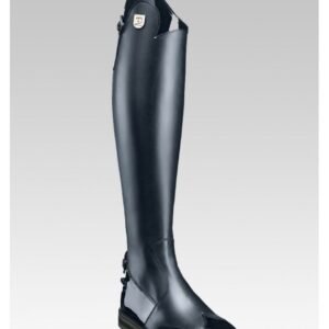 Tucci Marilyn Patent Leather Long Riding Boots - Image 5