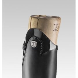 Tucci Marilyn Patent Leather Long Riding Boots - Image 7