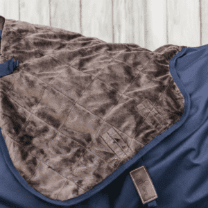 Kentucky Horsewear Neck All Weather Waterproof Pro 150g Navy - Image 3