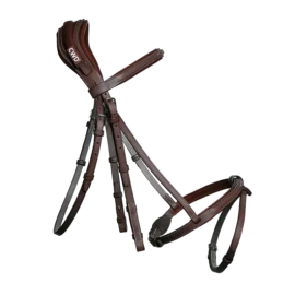 CWD Anatomic french noseband bridle with fancy stitching BR09FHSP - Image 3