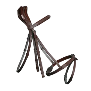 CWD Anatomic french noseband bridle with fancy stitching BR09FHSP - Image 3