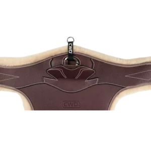 CWD Belly guard girth with removable artificial sheepskin lining SA18C - Image 3