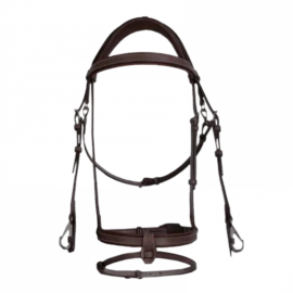 CWD French noseband training bridle BR11FH - Image 2