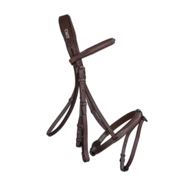 CWD Raised French Noseband Bridle with fancy stitching BR08FHSP - Image 3