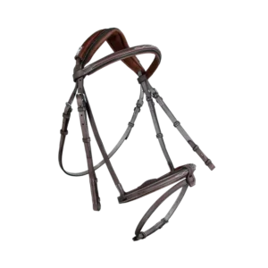 CWD Sport Color Anatomic french noseband bridle with stitching BR09FHSPM - Image 1